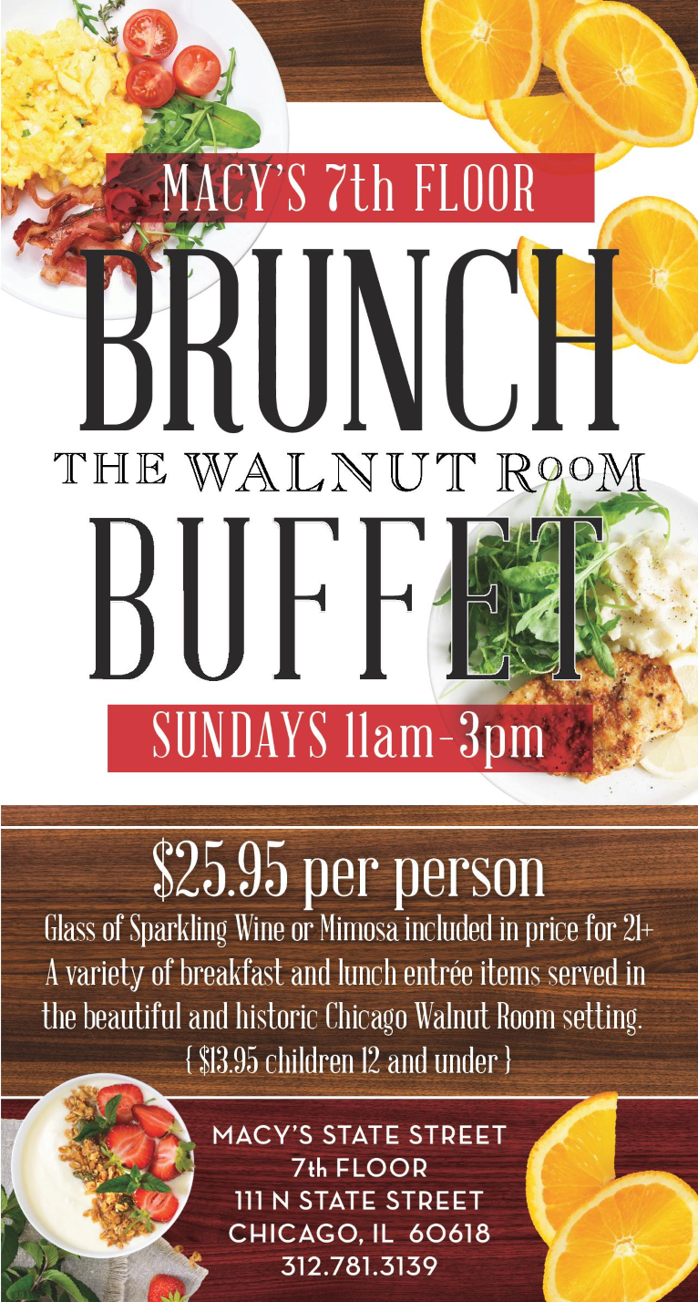 Walnut Room Brunch Buffet Macysrestaurants Com